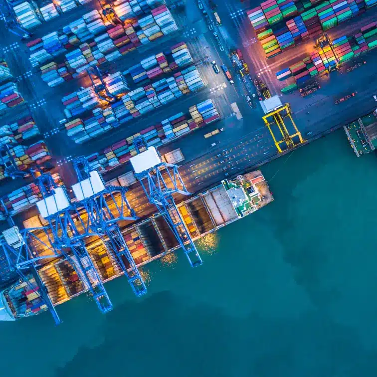 marine port private network