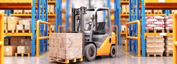 warehouse shipping inventory forklift