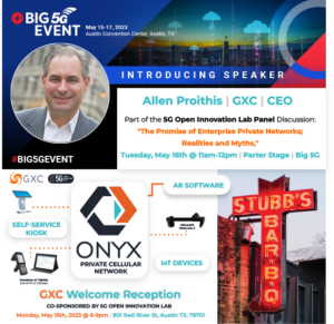 GXC to Showcase Private Cellular Innovations During Big 5G Event in Austin