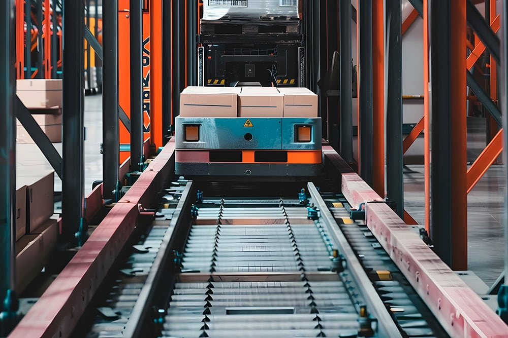 Industrial manufacturing AGV